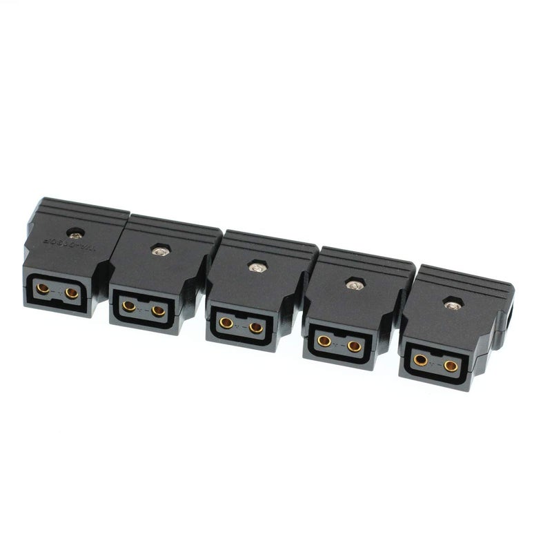 DRRI 5Pcs/Lot Female D-tap/P-tap Connector for Camcorder Rig Power Cable V-Mount DSLR Anton Camera Battery - Image 1